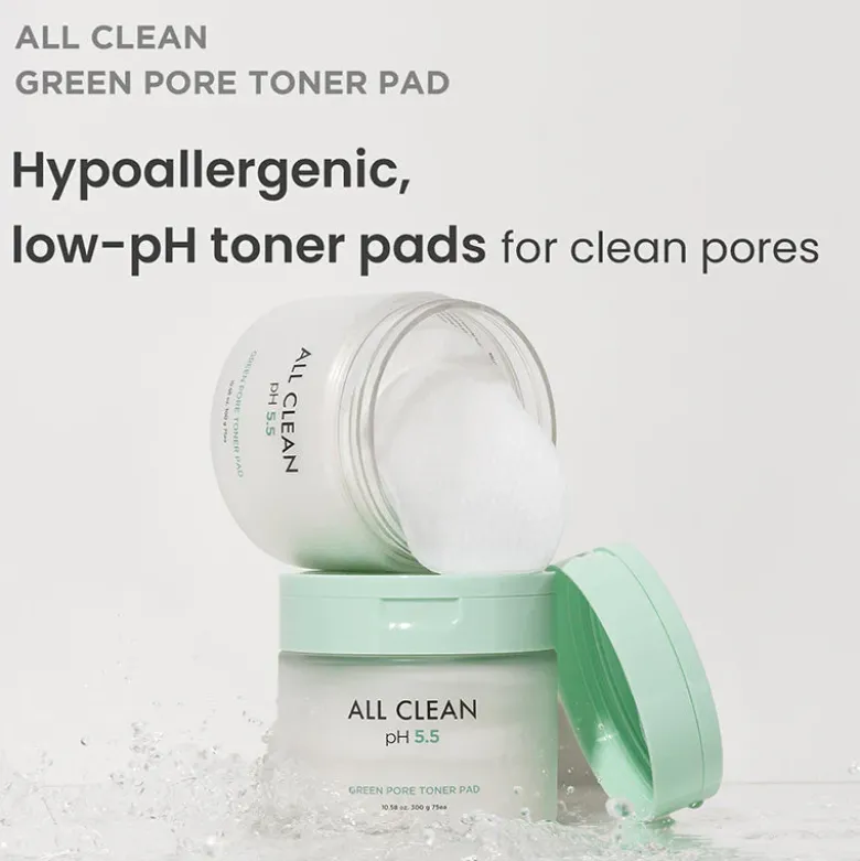 All Clean Green Pore Toner Pad