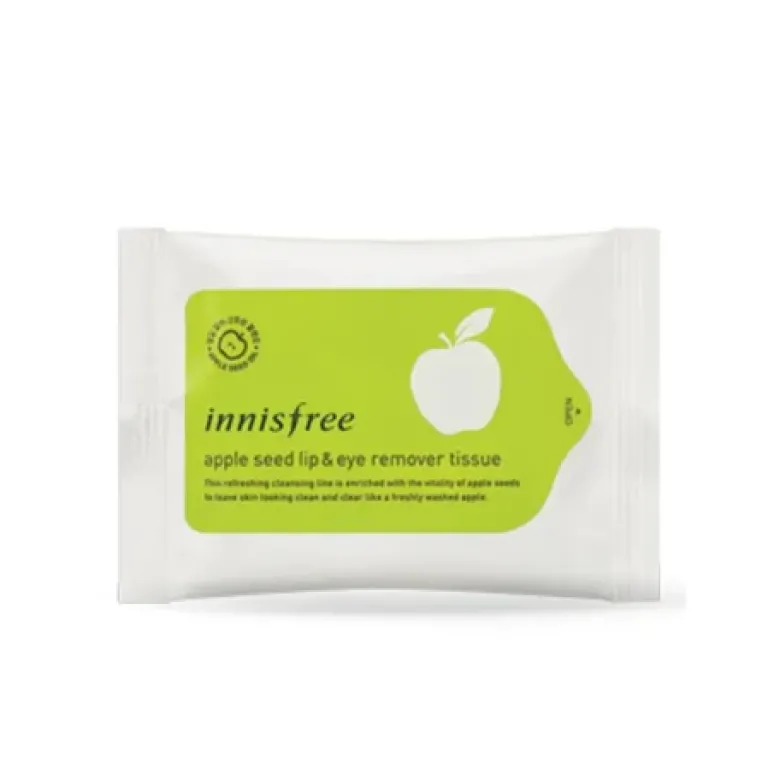 Apple Seed Lip and Eye Remover Tissue