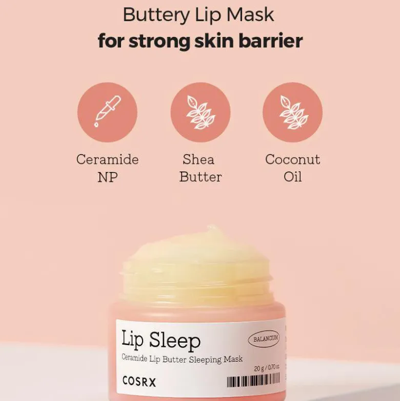 Balancium Ceramide Lip Butter Sleeping Mask