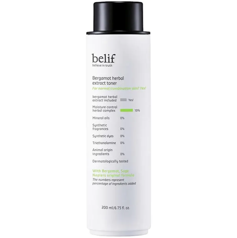 Bergamot Herbal Extract Toner