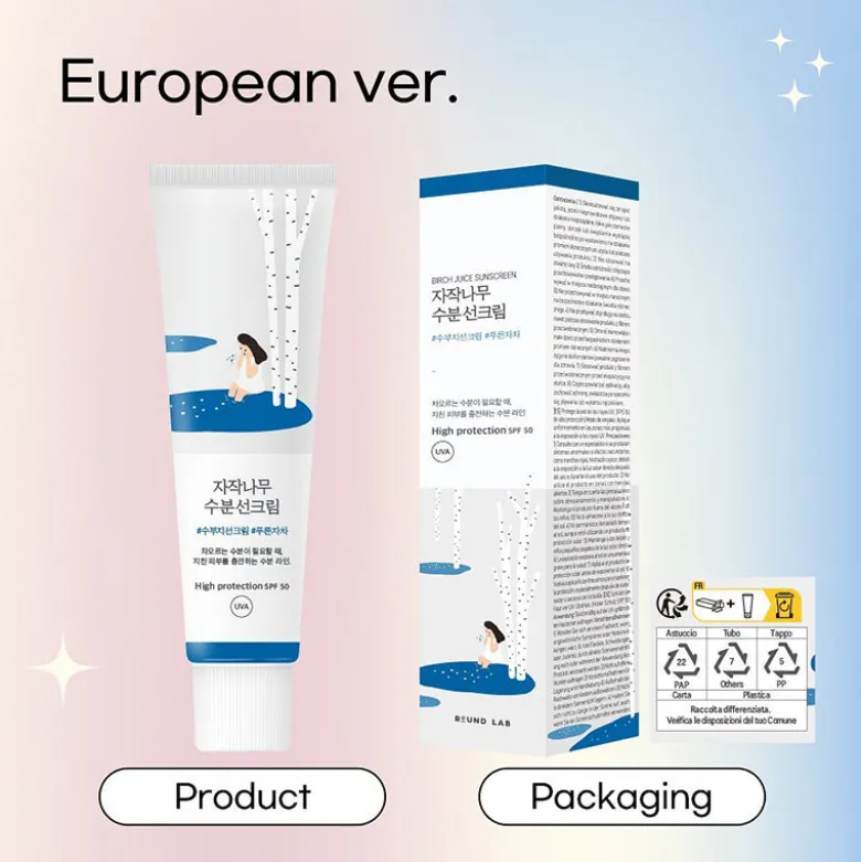 Birch Juice Moisturizing Sun Cream SPF50+ PA++++