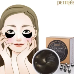 Black Pearl & Gold Hydrogel Eye Patch