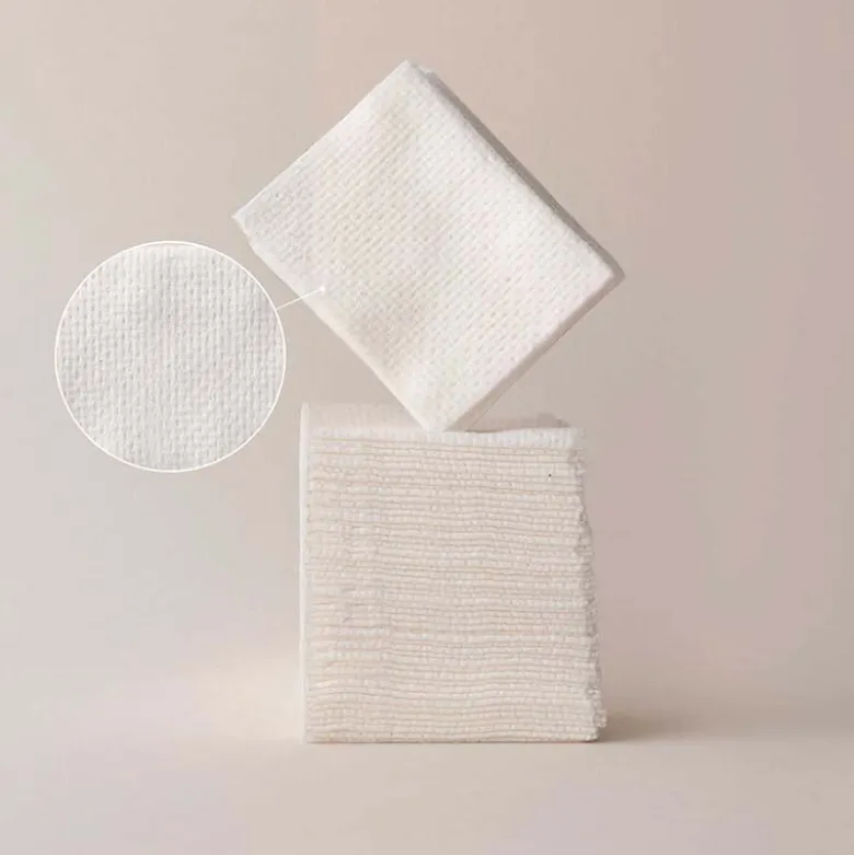 Bleach-Free Biodegradable Stretchy 100% Cotton Pads
