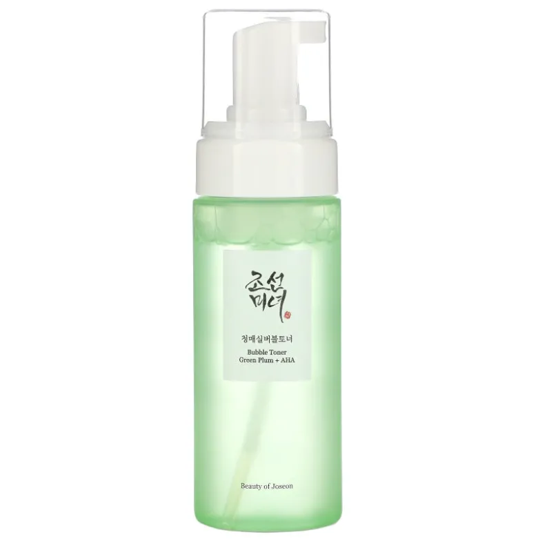 Bubble Toner: Green Plum + AHA