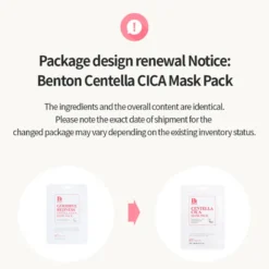 Centella Cica Mask Pack
