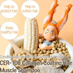 CER-100 Collagen Coating Hair A+ Muscle Shampoo