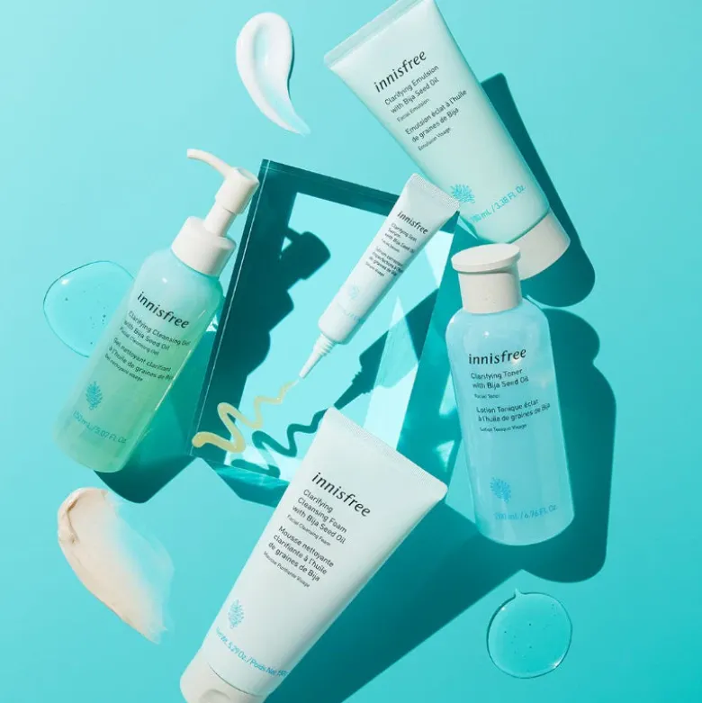 Clarifying emulsion with bija seed oil