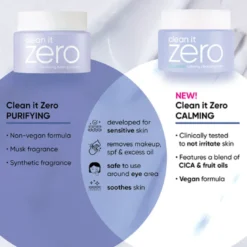Clean it Zero Calming Cleansing Balm