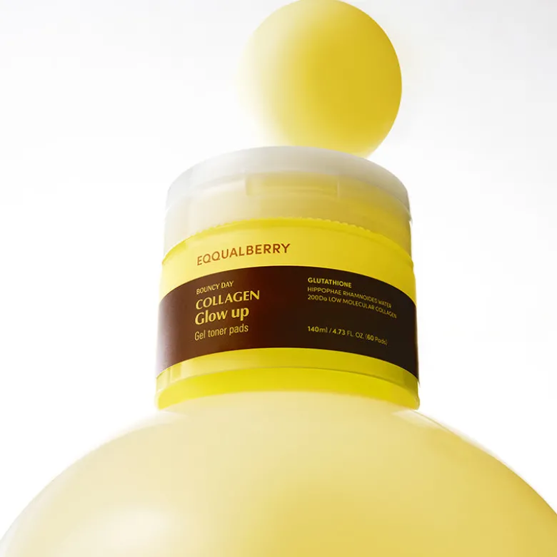Collagen Glow Up Gel Toner Pads