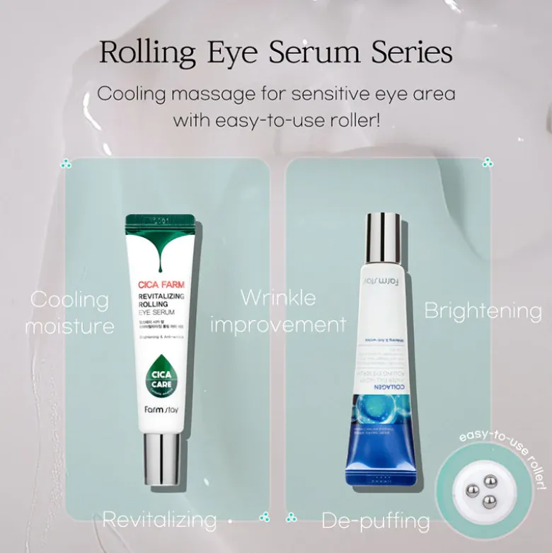 Collagen Water Full Moist Rolling Eye Serum