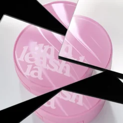 Don't Touch Glass Pink Cushion