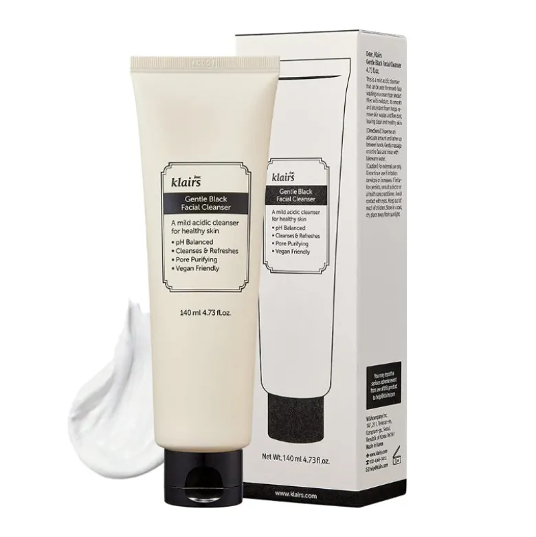 Gentle Black Facial Cleanser