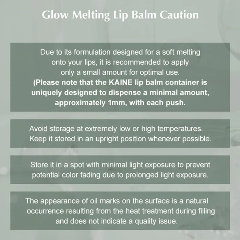 Glow Melting Lip Balm