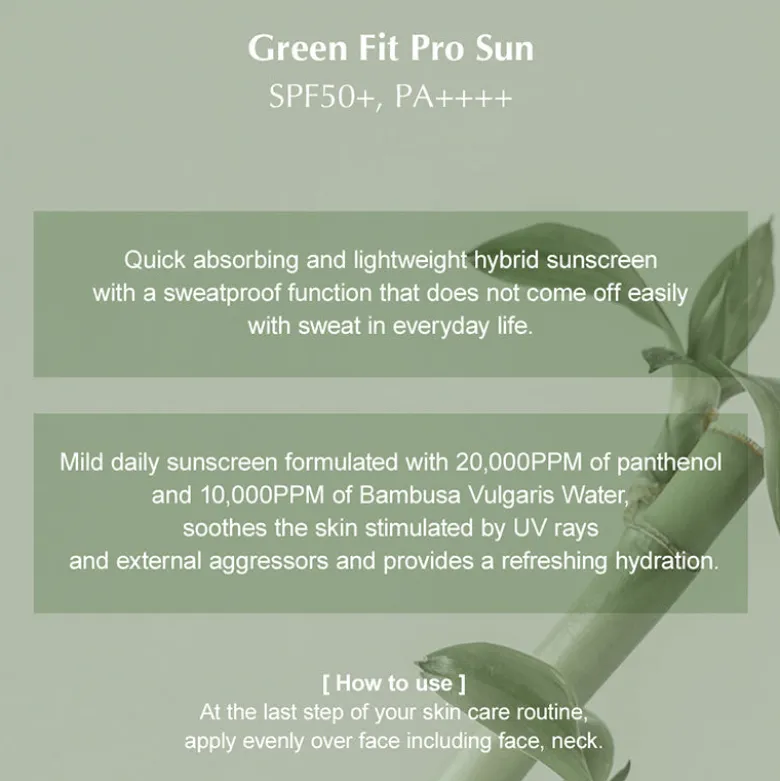 Green Fit Pro Sun