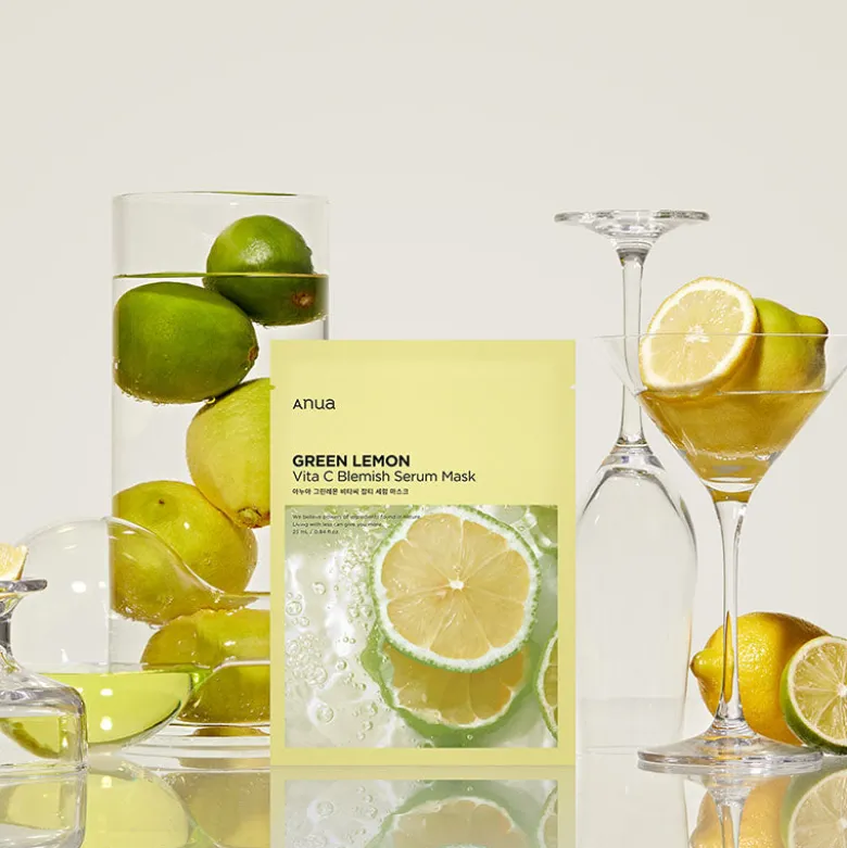 Green Lemon Vita C Blemish Serum Mask