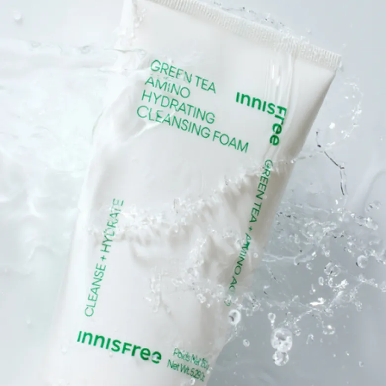 Green Tea Amino Hydrating Cleansing Foam