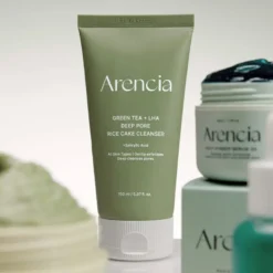 Green Tea + LHA Deep Pore Rice Cake Cleanser