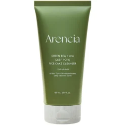 Green Tea + LHA Deep Pore Rice Cake Cleanser