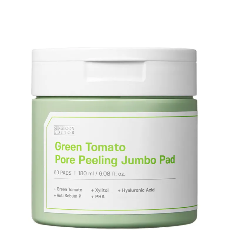 Green Tomato Pore Peeling Jumbo Pad