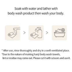 Hanji Body Wash Towel