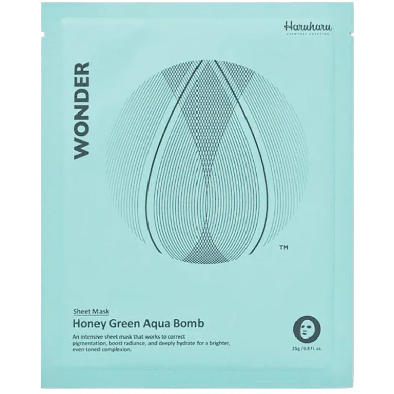 Honey Green Aqua Bomb Mask