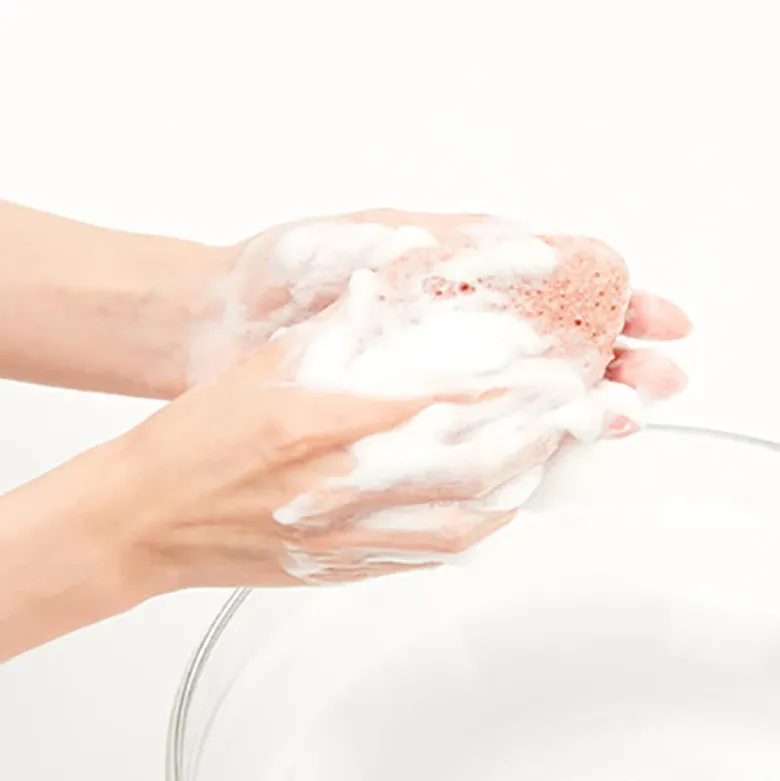 Jeju Volcanic Scoria Konjac Sponge