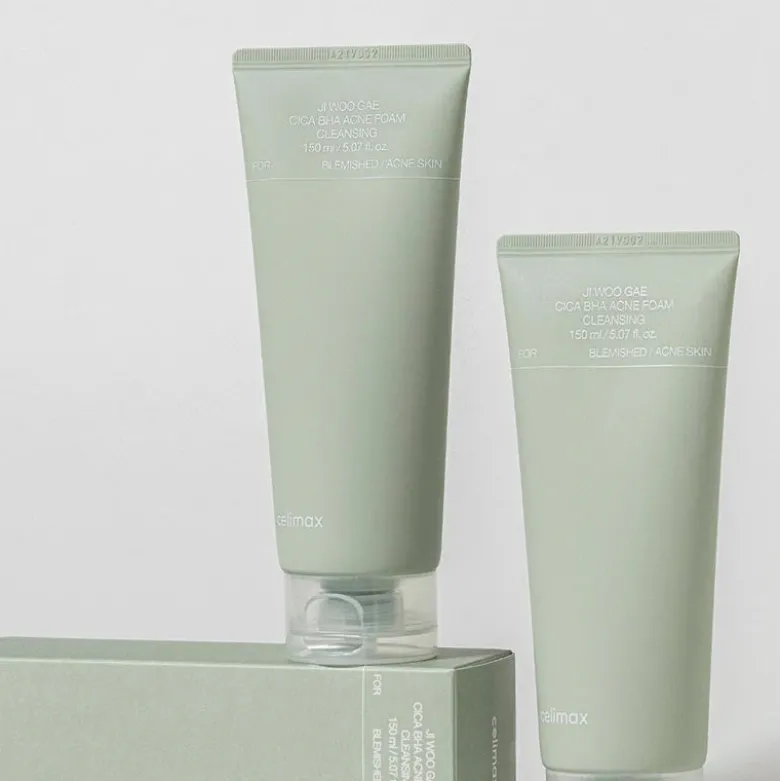 Ji Woo Gae Cica Bha Acne Foam Cleansing