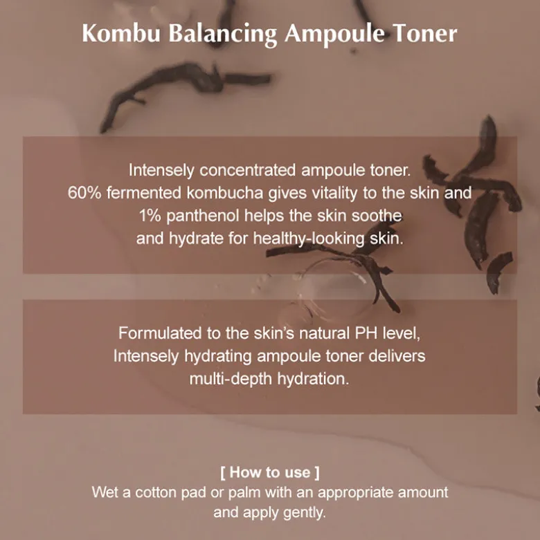 Kombu Balancing Ampoule Toner