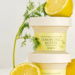 Lemon Dill Butter Food Mask