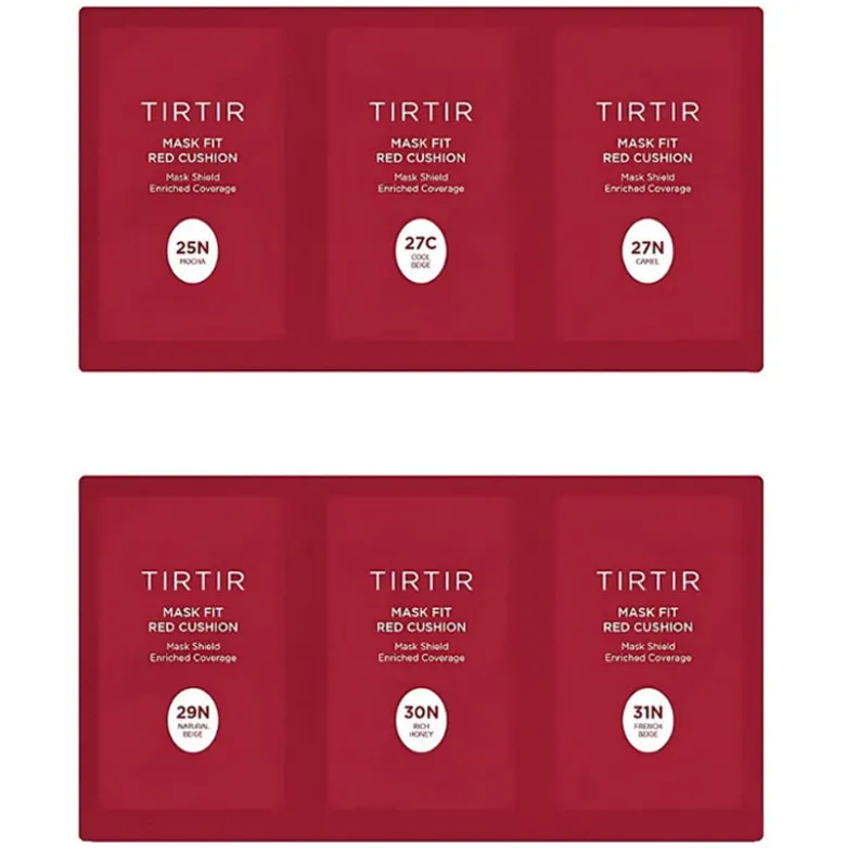 Mask Fit Red Cushion 6 Shade Trial Kit