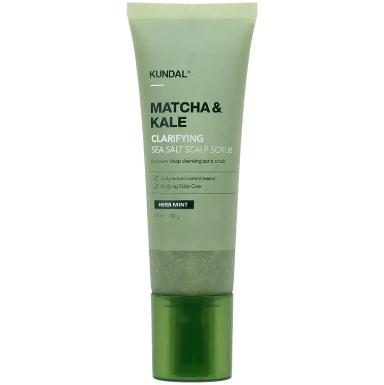 Matcha & Kale Clarifying Sea Salt Scalp Scrub