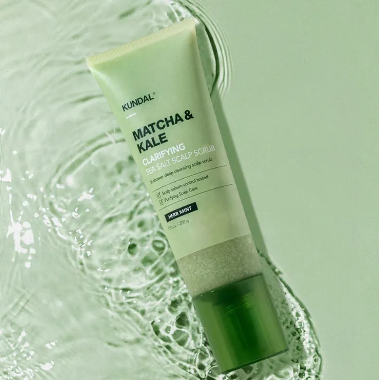 Matcha & Kale Clarifying Sea Salt Scalp Scrub