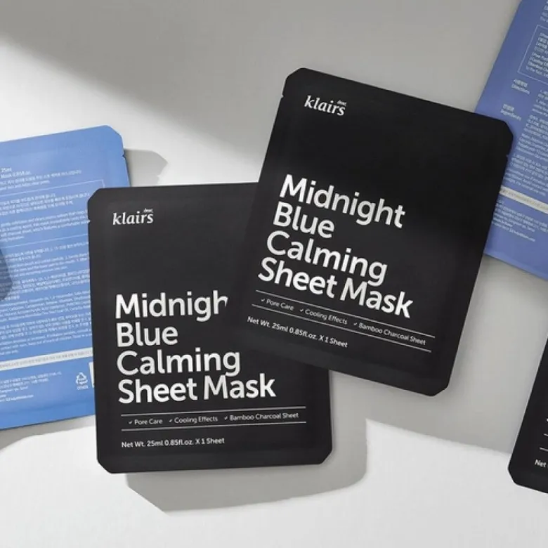 Midnight Blue Calming Sheet Mask