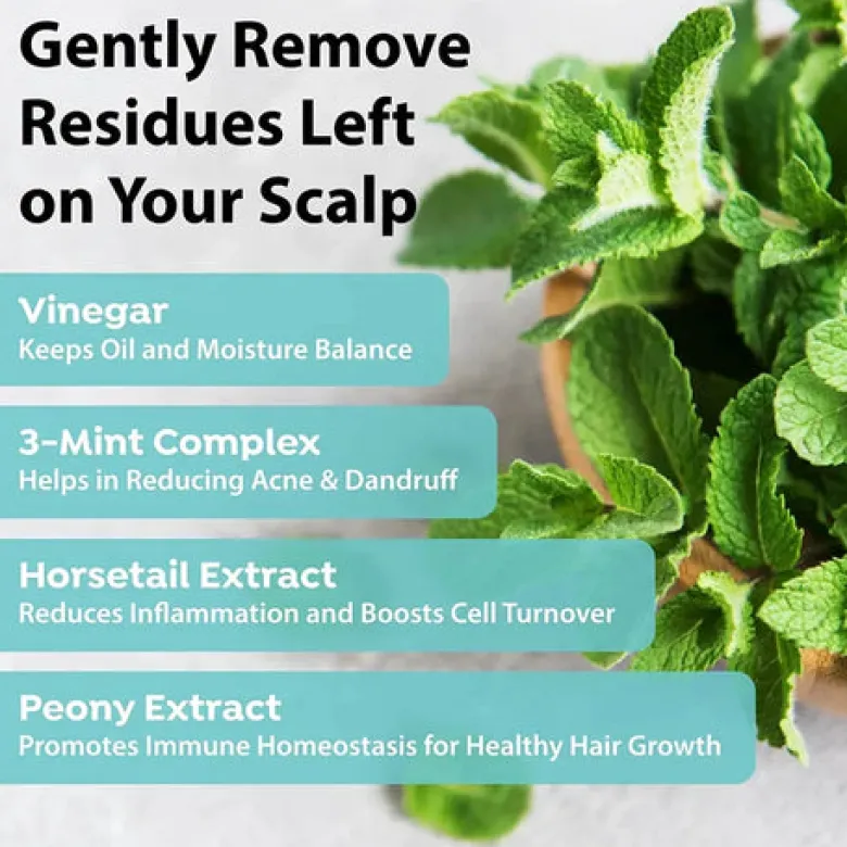 Mint Scalp Hair Vinegar