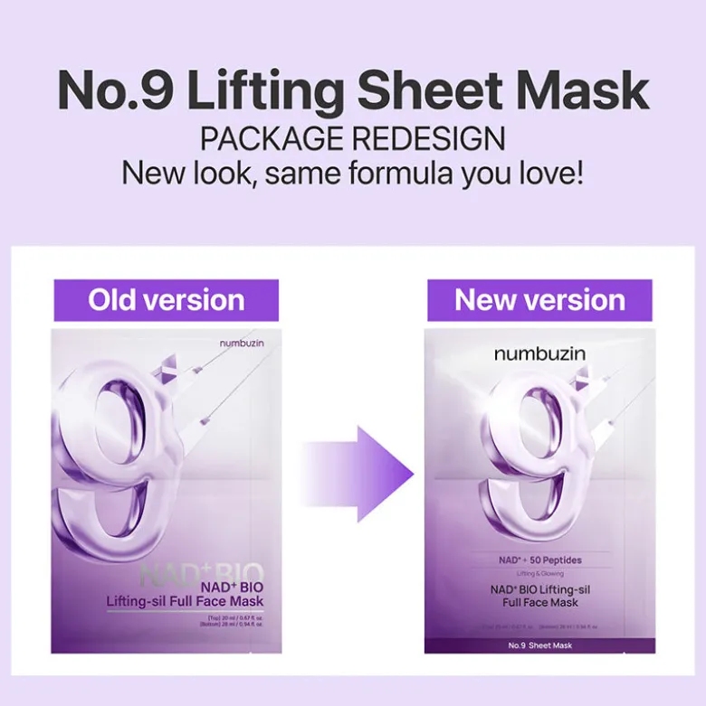 NAD+BIO Lifting-Sil Full Face Mask