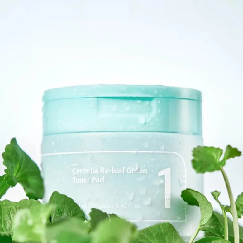 No.1 Centella Re-Leaf Green Toner Pad