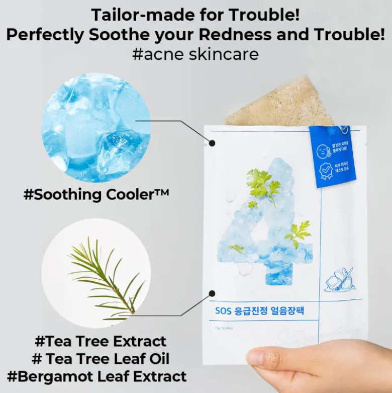 No.4 Icy Soothing Sheet Mask
