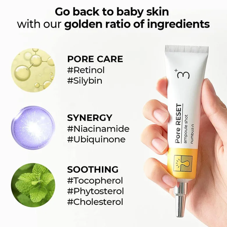 No.3 Pore Reset Ampoule Shot