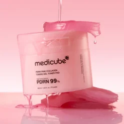 PDRN Pink Collagen Toning Gel Toner Pad