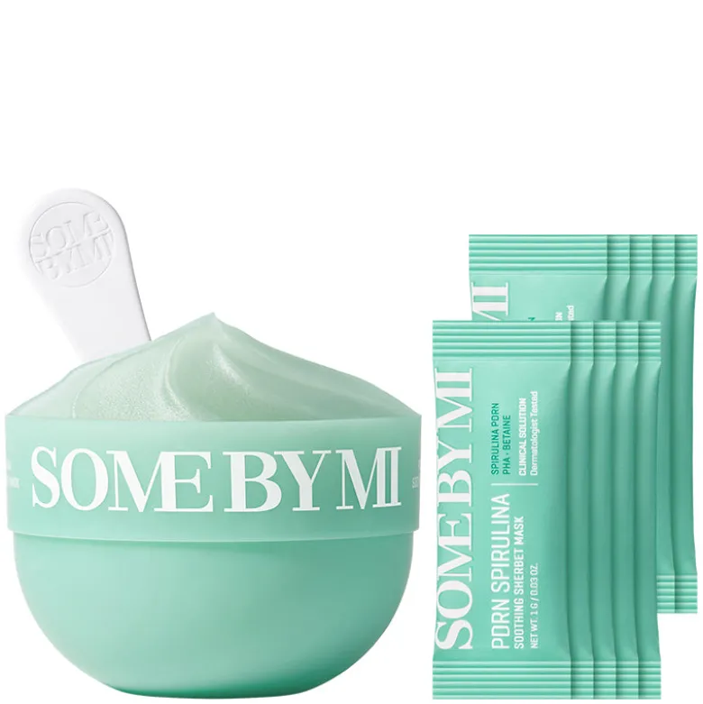 PDRN Spirulina Soothing Sherbet Mask