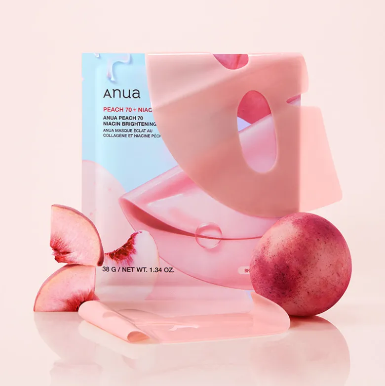 Peach 70+ Niacin Brightening Collagen Mask