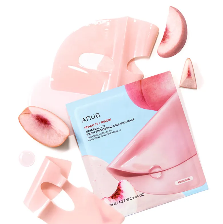 Peach 70+ Niacin Brightening Collagen Mask