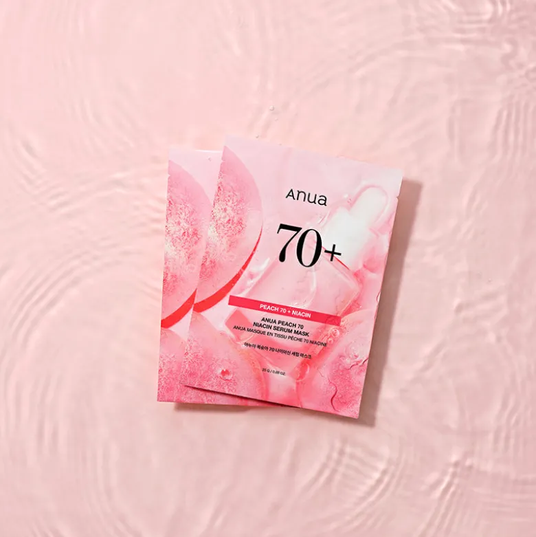 Peach 70% Niacin Serum Mask