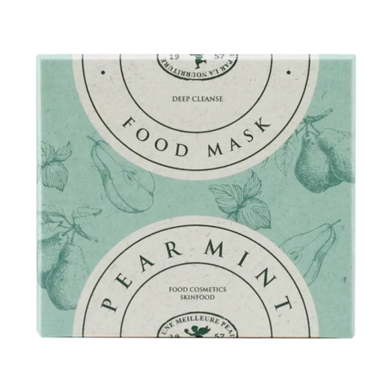 Pear Mint Food Mask