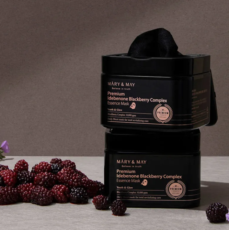 Premium Idebenone Blackberry Complex Essence Mask