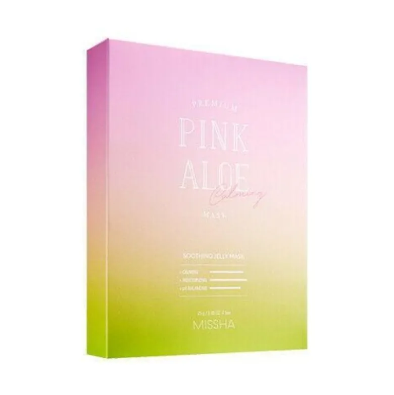 Premium Pink Aloe Soothing Jelly Mask