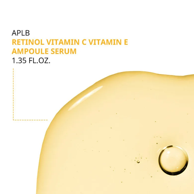 Retinol Vitamin C Vitamin E Ampoule Serum