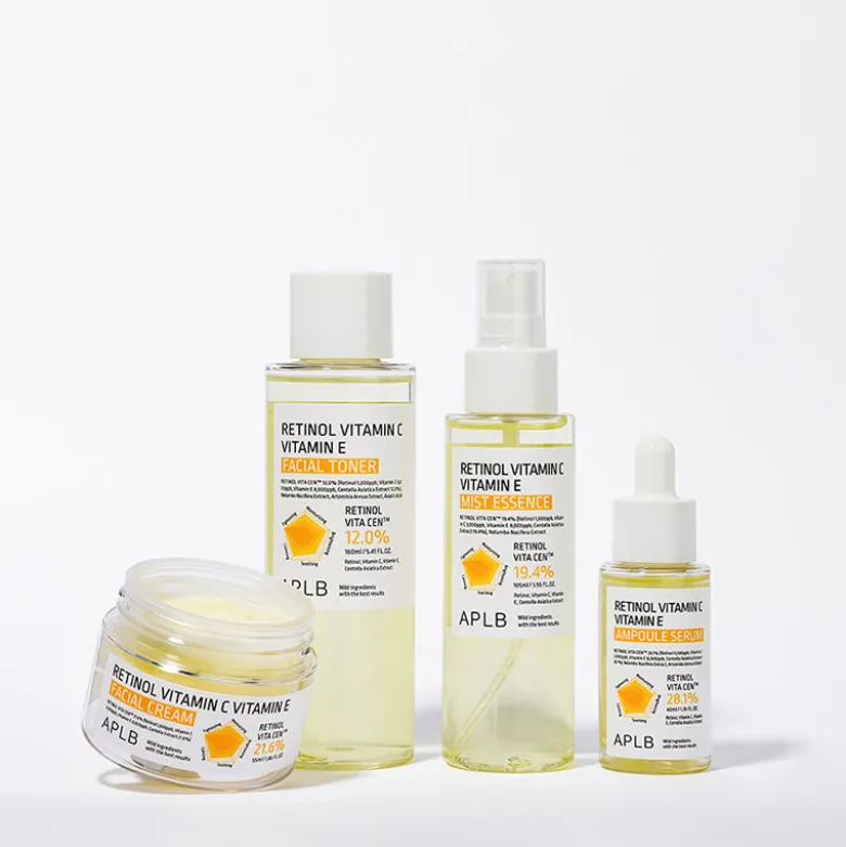 Retinol Vitamin C Vitamin E Ampoule Serum