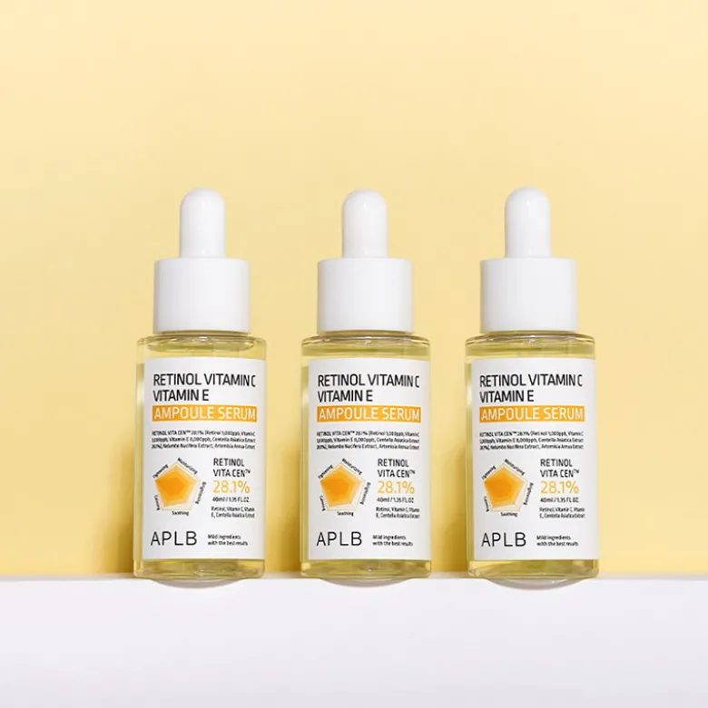 Retinol Vitamin C Vitamin E Ampoule Serum