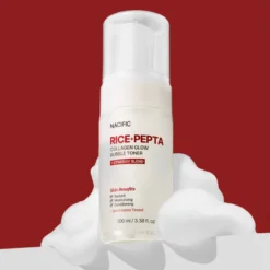 Rice Pepta Collagen Glow Bubble Toner